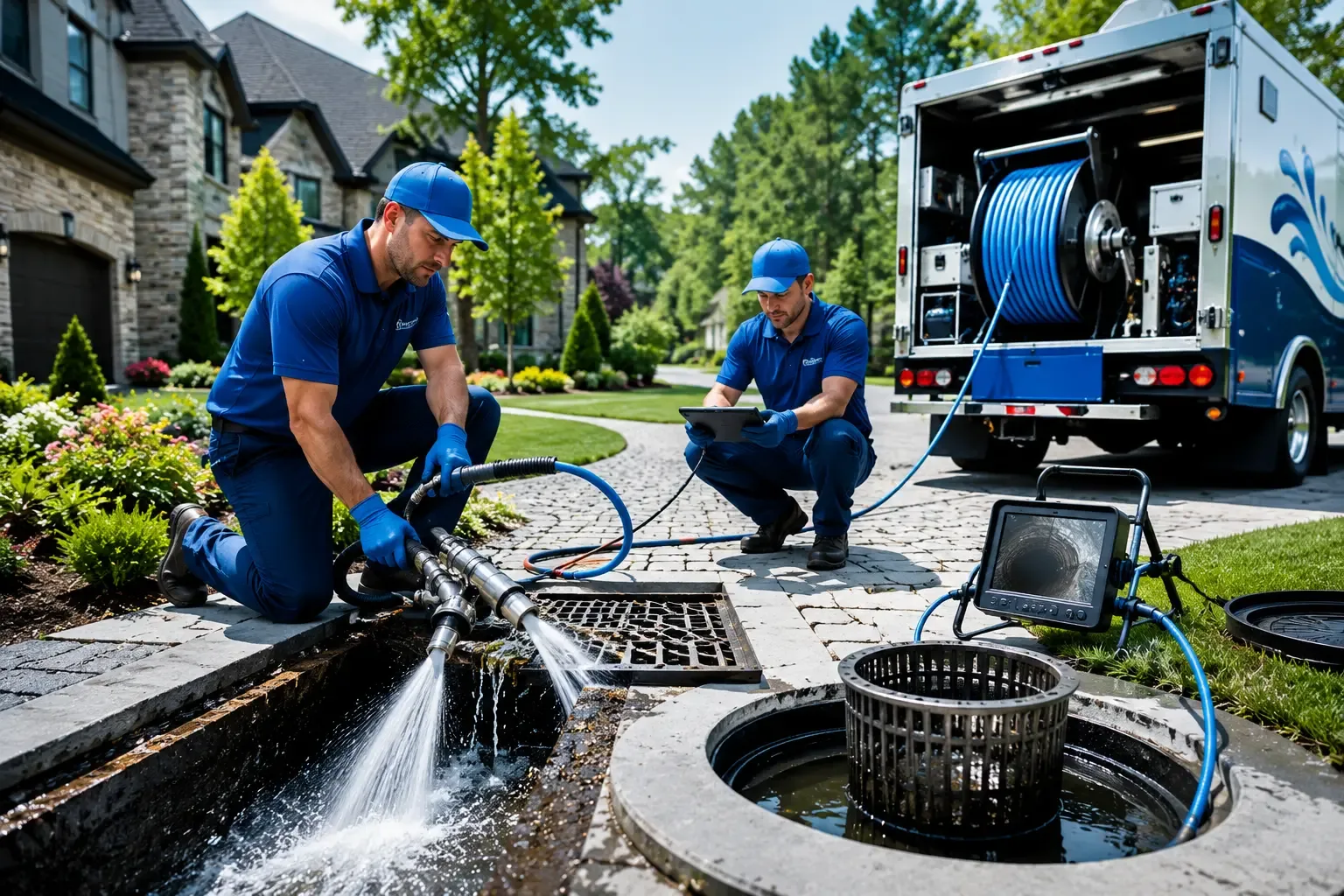 Local outdoor drain cleaning professionals in Shidler, OK
